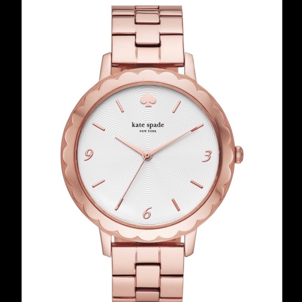 Kate Spade morning side pink gold tone stainless